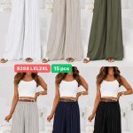 Spodnie Damskie _ size l-2xl _paczka 15szt_mix kolor 7374269