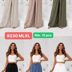 Spodnie Damskie _ size m-xl _paczka 15szt_mix kolor 7374270