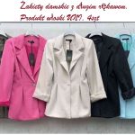 Żakiety damskie z długim rękawem. Produkt włoski (UNI_ 4) 7667690