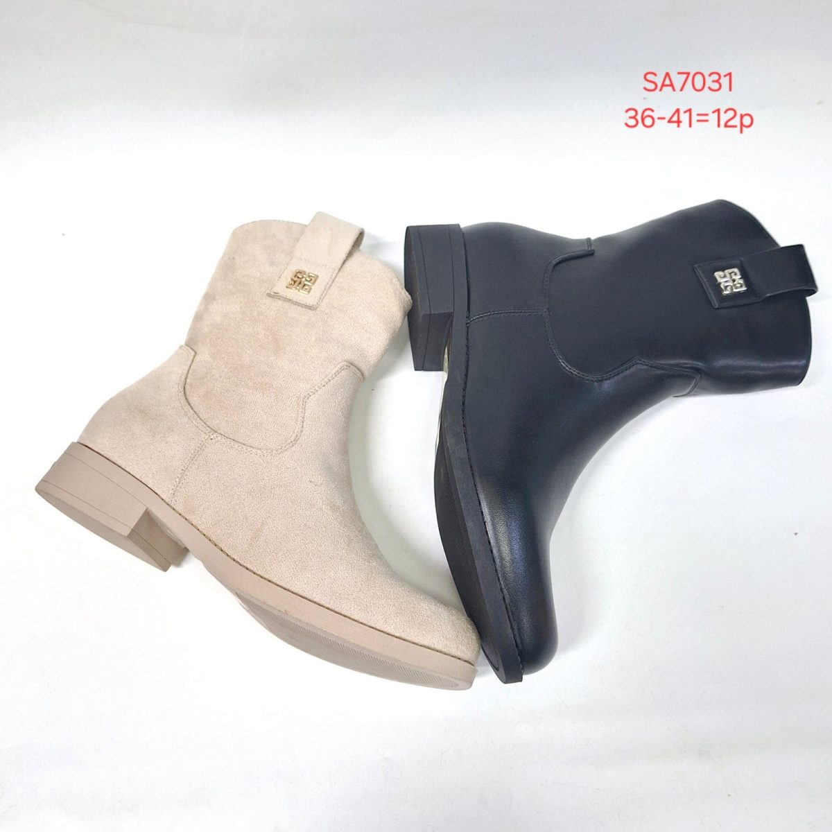 Buty Botki DAMSKIE (36-41_ 12par) 1449135