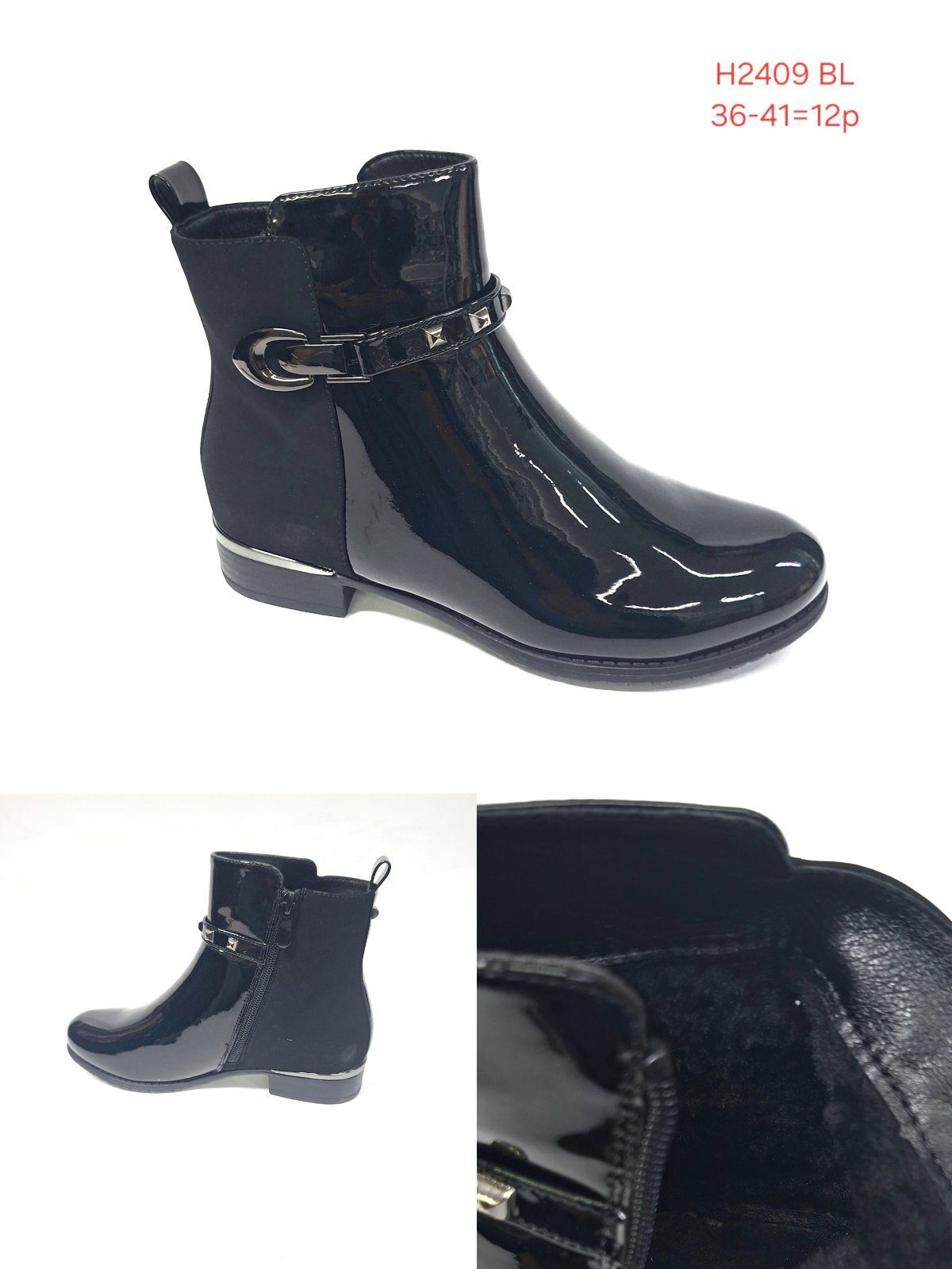 Buty Botki DAMSKIE (36-41_ 12par) 1449136