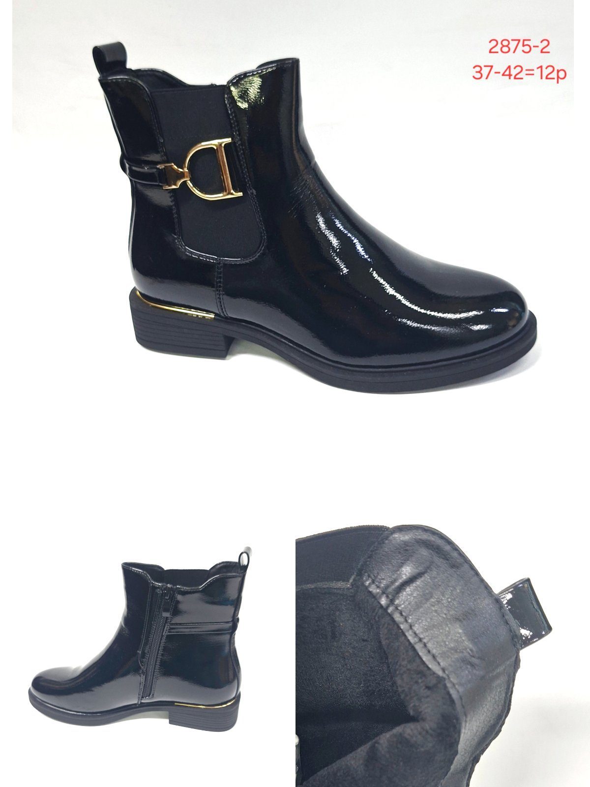 Buty Botki DAMSKIE (37-42_ 12par) 1449138