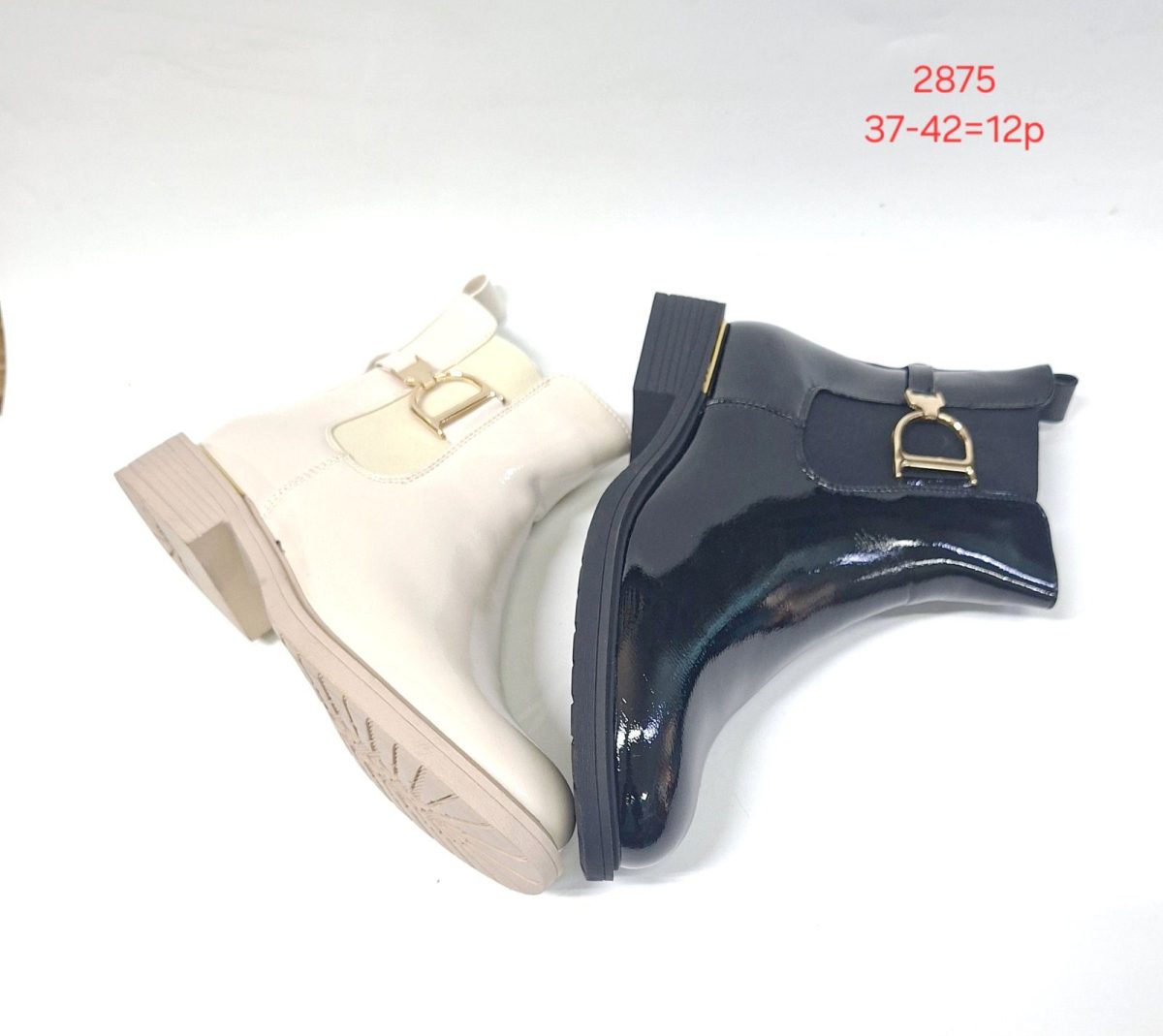 Buty Botki DAMSKIE (37-42_ 12par) 1449140
