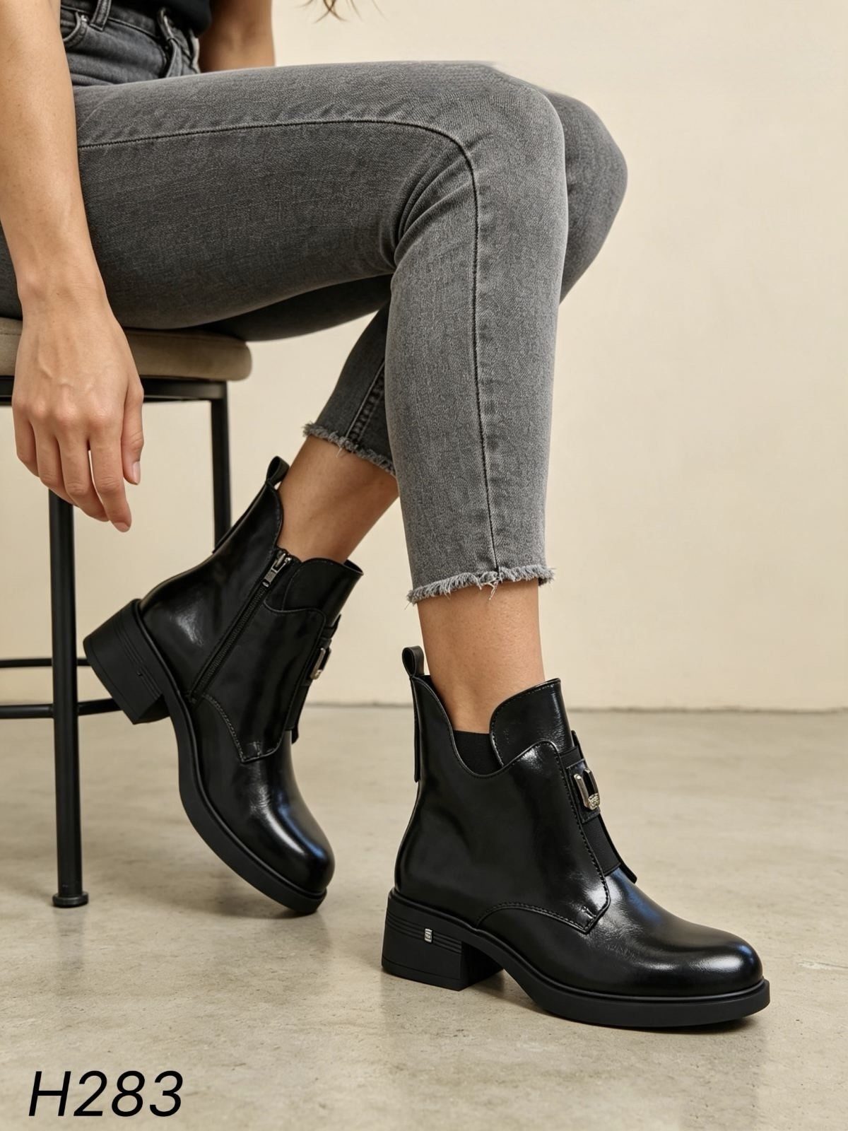 Buty Botki DAMSKIE (36-41_ 12par) 1449142