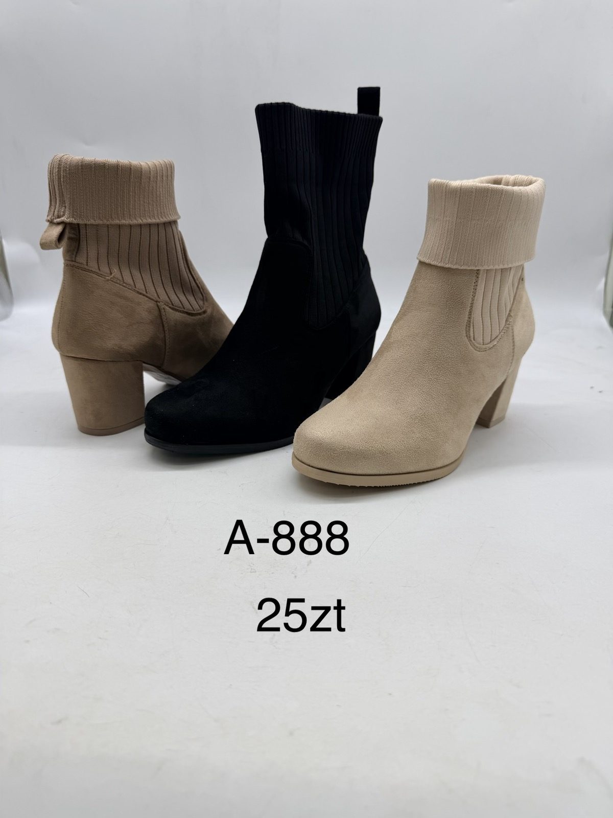 Buty Botki DAMSKIE (36-41_ 12par) 1449174