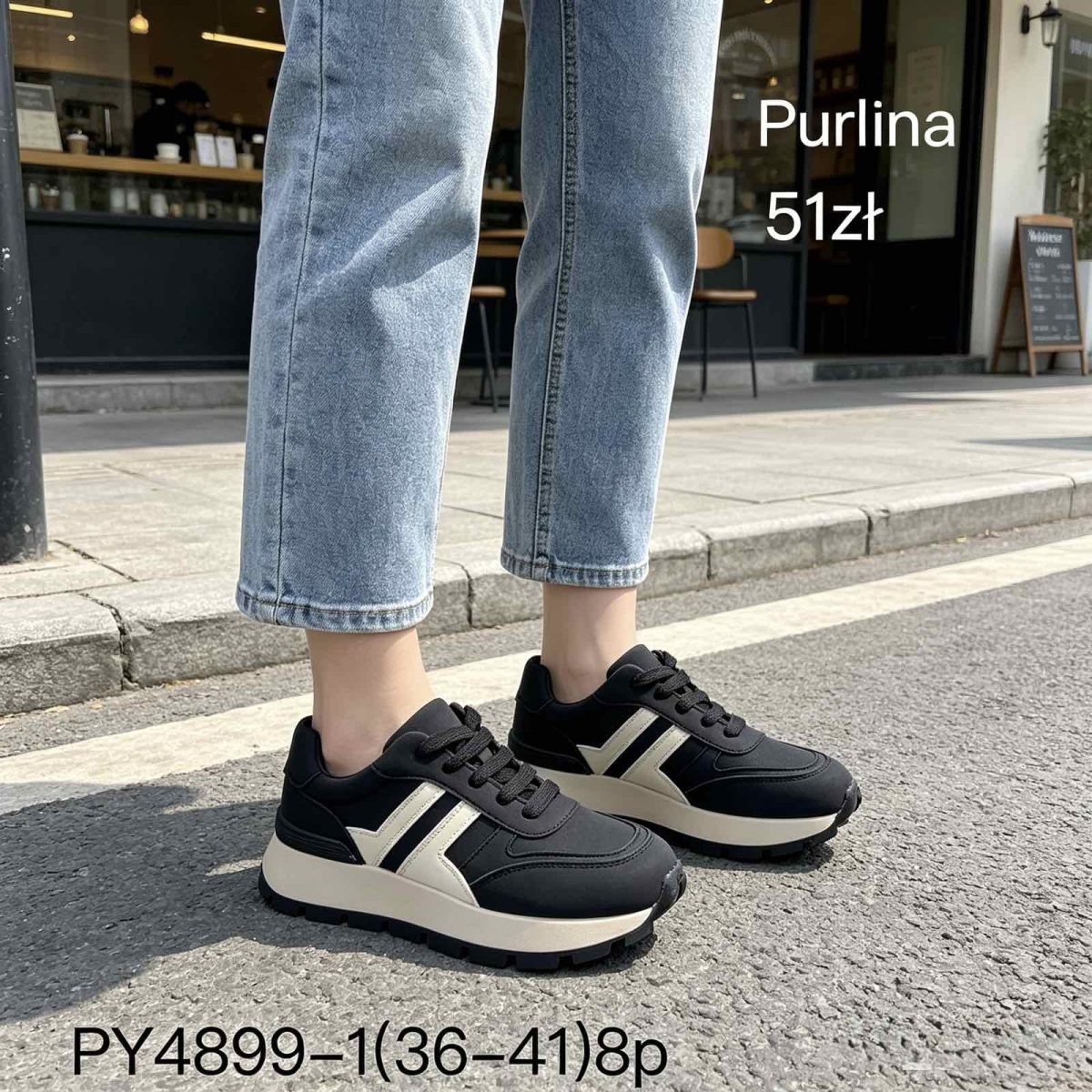 Buty Sportowe DAMSKIE (36-41_8 par) 1449370