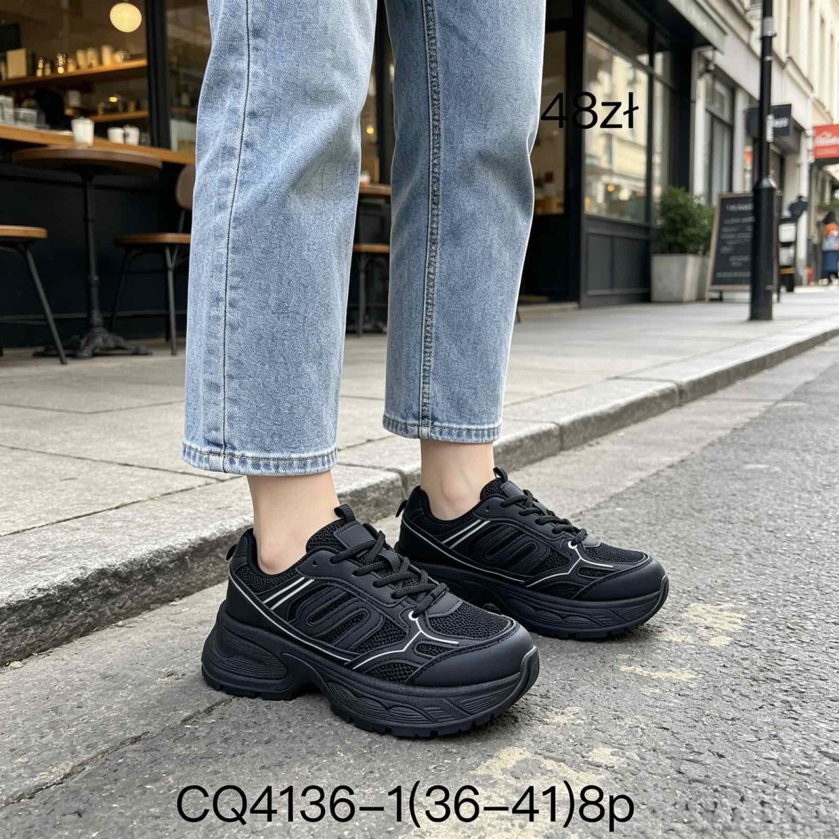 Buty Sportowe DAMSKIE (36-41_8 par) 1449373