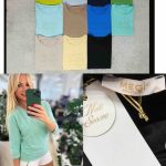 Bluzki Damskie Tureckie_ Size uni_ paczka 6szt_mix kolor 1449391