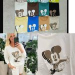 Bluzki Damskie Tureckie_ Size uni_ paczka 6szt_mix kolor 1449394