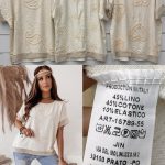 Bluzki Damskie _ Size uni_ paczka 6szt_mix kolor 1449397