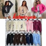 Bluzy DAMSKA WŁOSKA_size uni_paczka 6 szt_mixkolor 1449569