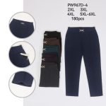 Spodnie Damskie _ size 2-6xl _paczka 12szt_mix kolor 1449917
