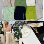 Spodnie Damskie Tureckie_ Size uni_ paczka 6szt_mix kolor 1449936