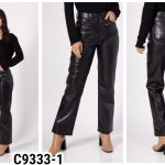 Spodnie skórzane Damskie _ size 34-42 _paczka 10szt_ 1449961