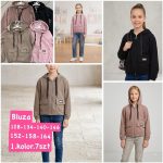 Bluza DZIECIĘCA numer 128-164_ paczka 7szt _1 kolor 1450206