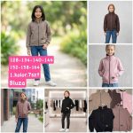 Bluza DZIECIĘCA numer 128-164_ paczka 7szt _1 kolor 1450207