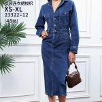 Sukienki Jeansowe Damskie _ size xs-xl _paczka 12szt_ 1450064