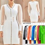 Sukienki DAMSKA _size s-l_paczka 12 szt_mixkolor 1417677