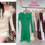 Sukienki DAMSKA _size uni_paczka 12 szt_mixkolor 1417679
