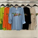 Bluzki Damskie wloskie_size uni_paczka 6szt_mix kolor 9435044