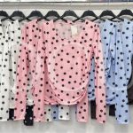 Bluzki Damskie wloskie_size uni_paczka 6szt_mix kolor 9435058