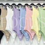 Body Damskie wloskie_ Size uni _paczka 6szt_mix kolor 9435091