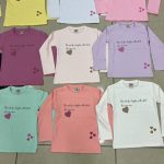 Bluzka DZIECIĘCA size 4-8 lat_ paczka 4szt _1 kolor 2224394