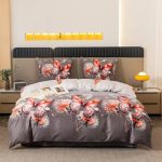 Komplet pościeli 3D 100% satyna – bawełna _ 3 Częściowy Rozmiar : 200/220cm 2224422