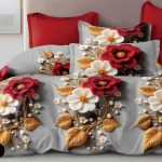 Komplet pościeli 5D “”” MILANO “”” 100% satyna – bawełna _4 Częściowy Rozmiar : 160/200cm 1800258