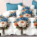 Komplet pościeli 5D “”” MILANO “”” 100% satyna – bawełna _4 Częściowy Rozmiar : 160/200cm 1800261