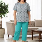 Piżamy DAMSKA TURECKA_size m-3xl_paczka 10 szt_mixkolor 1800298