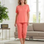 Piżamy DAMSKA TURECKA_size m-3xl_paczka 10 szt_mixkolor 1800310
