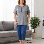 Piżamy DAMSKA TURECKA_size xl-5xl_paczka 10 szt_mixkolor 1800443