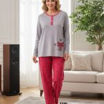 Piżamy DAMSKA TURECKA_size s-3xl_paczka 10 szt_mixkolor 1800454