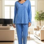 Piżamy DAMSKA TURECKA_size m-3xl_paczka 10 szt_mixkolor 1800488
