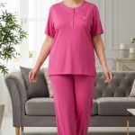 Piżamy DAMSKA TURECKA_size m-3xl_paczka 10 szt_mixkolor 1800491