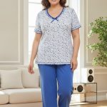 Piżamy DAMSKA TURECKA_size xl-5xl_paczka 10 szt_mixkolor 1800493