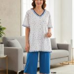 Piżamy DAMSKA TURECKA_size m-3xl_paczka 10 szt_mixkolor 1800496