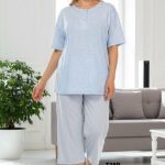 Piżamy DAMSKA TURECKA_size m-3xl_paczka 10 szt_mixkolor 1800503