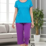 Piżamy DAMSKA TURECKA_size m-2xl_paczka 12 szt_mixkolor 1800504