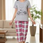 Piżamy DAMSKA TURECKA_size s-2xl_paczka 10 szt_mixkolor 1800518