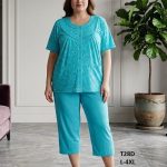 Piżamy DAMSKA TURECKA_size m-4xl_paczka 10 szt_mixkolor 5561832