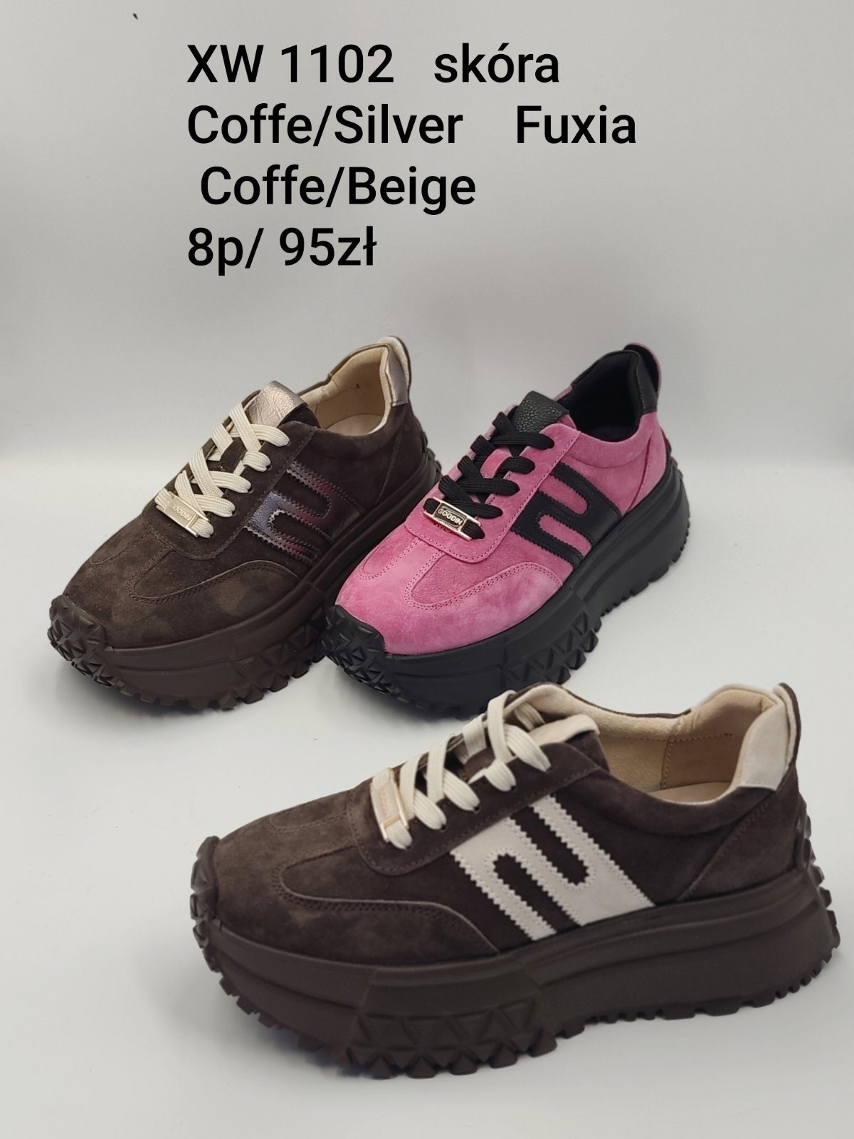 Buty Sportowe DAMSKIE (36-41_8 par) 3150271