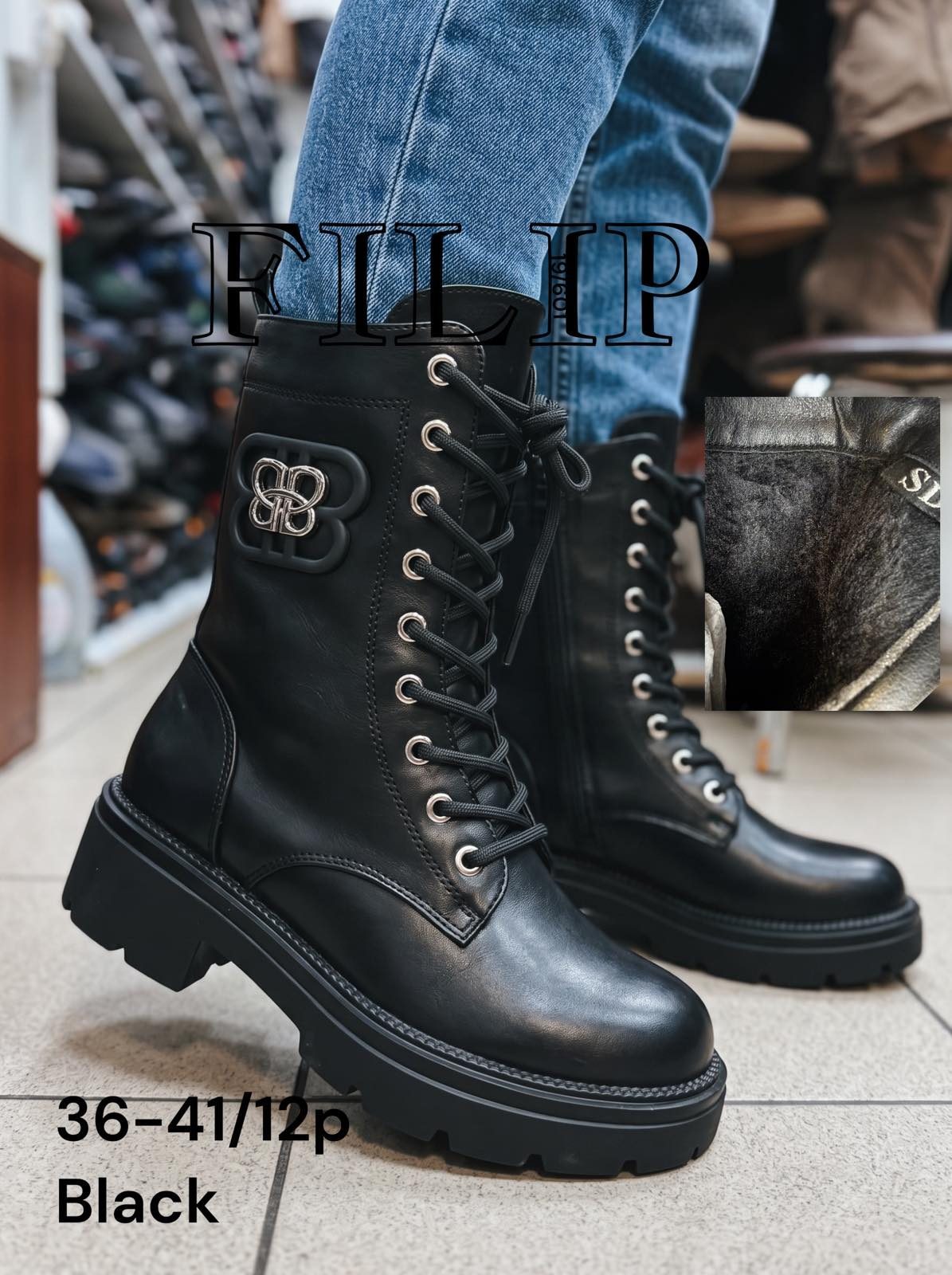 Buty Botki DAMSKIE (36-41_12 par) 3150300