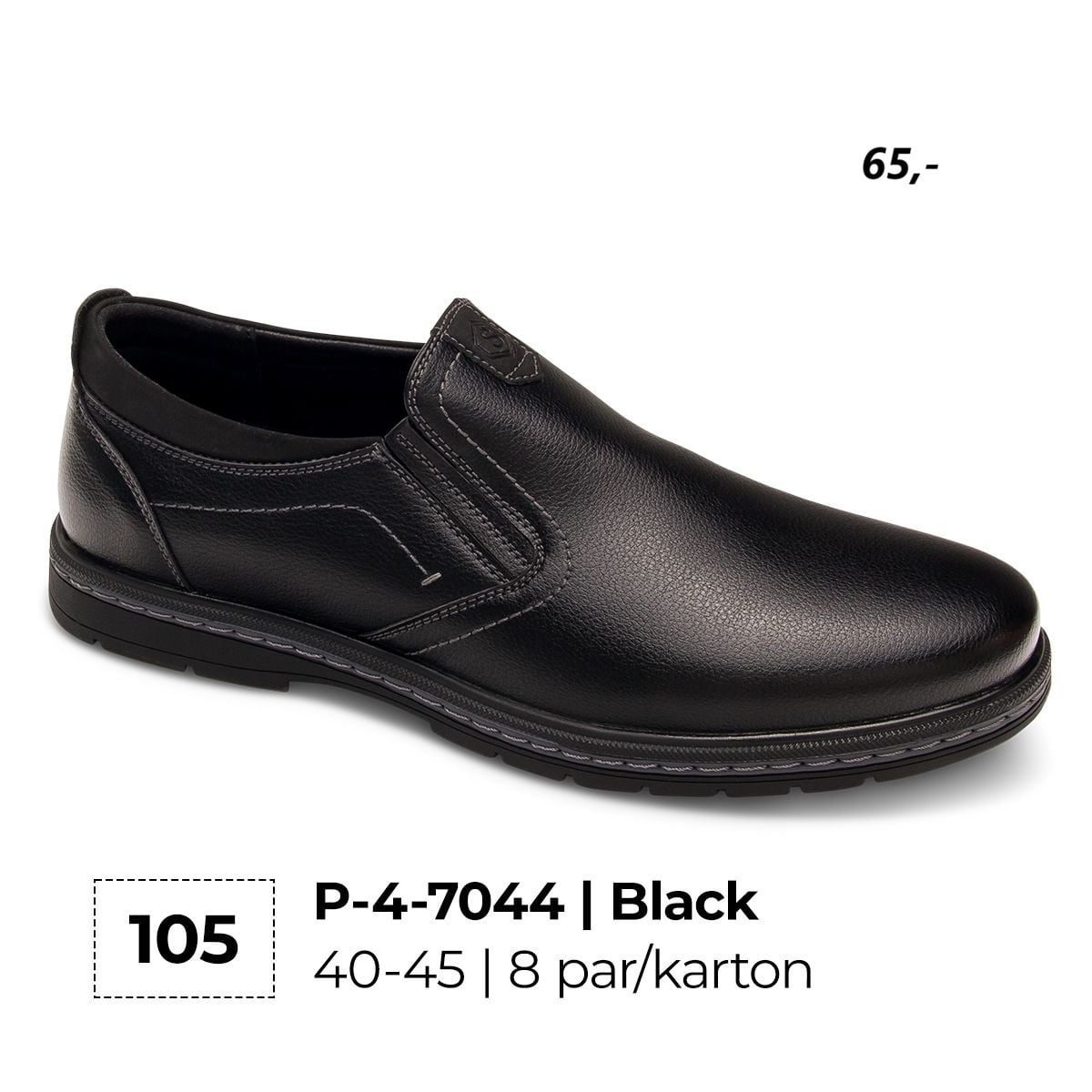 Buty Półbuty MĘSKIE (40-45_8 par) 3150351