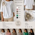 Bluzki DAMSKA TURECKA_size m-2xl_paczka 10 szt_mixkolor 5707340