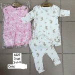 Komplety DZIECIĘCA size 3-9 m_ paczka 6szt _1 kolor 8663337
