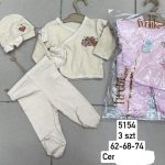 Komplety DZIECIĘCA size 62-74_ paczka 6szt _1 kolor 8663338