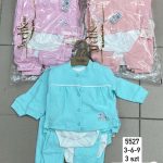 Komplety DZIECIĘCA size 3-9 m_ paczka 6szt _1 kolor 8663339