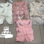 Komplety DZIECIĘCA size 56-68_ paczka 6szt _1 kolor 8663340